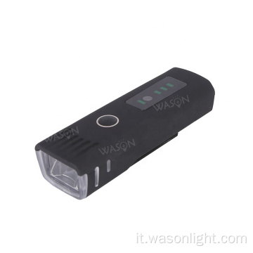 Ciclo da esterno intelligente Smart Sensing LED Bike Flashlight ricaricabile in bicicletta USB Light IPX5 IPX5 IPX5